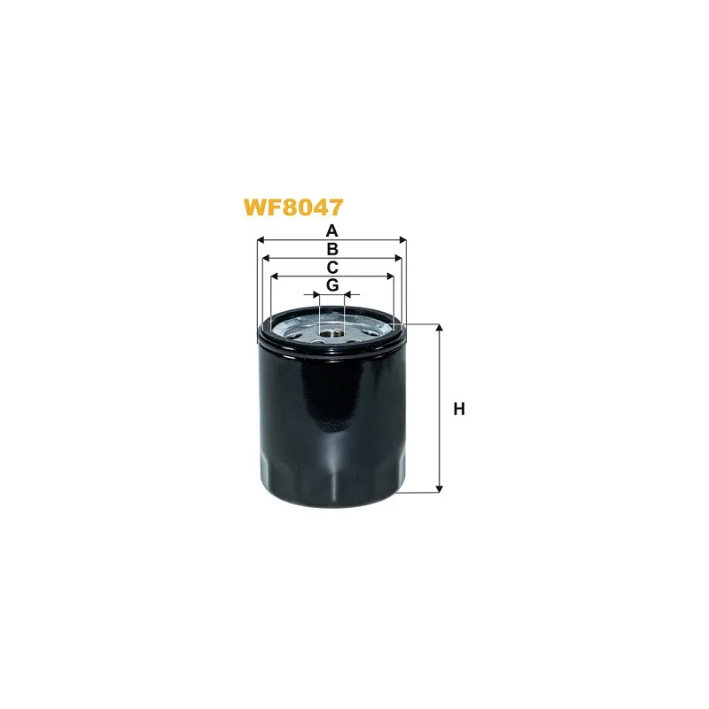 Filtre à carburant WIX FILTERS WF8047