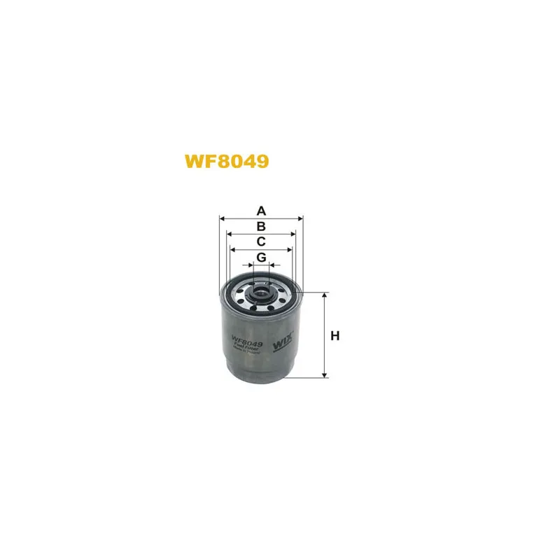 Filtre à carburant WIX FILTERS WF8049
