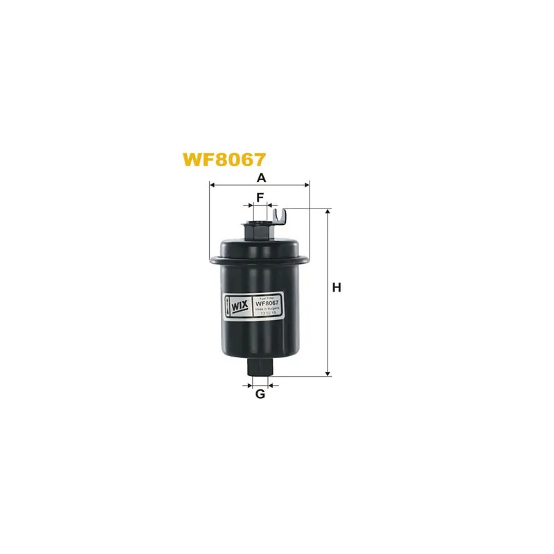 Filtre à carburant WIX FILTERS WF8067