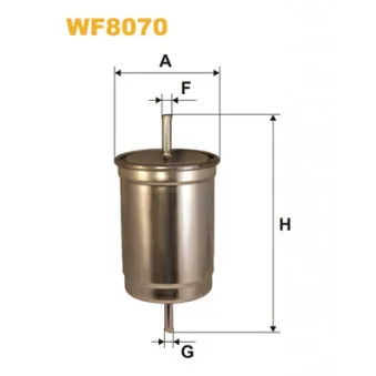 Filtre à carburant WIX FILTERS