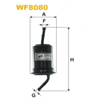 Filtre à carburant WIX FILTERS WF8080