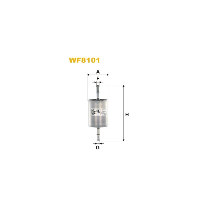 Filtre à carburant WIX FILTERS WF8101