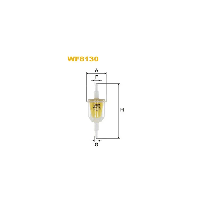 Filtre à carburant WIX FILTERS WF8130