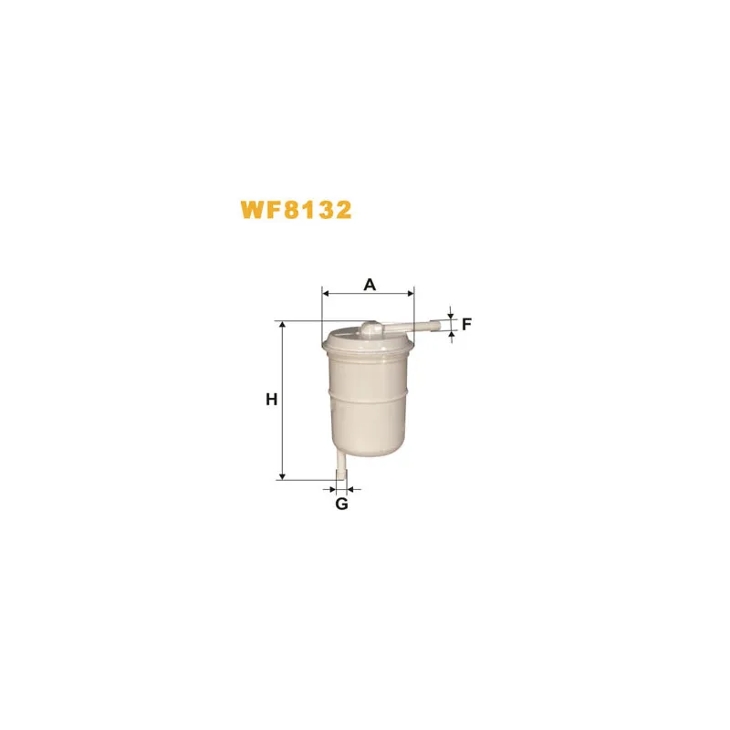 Filtre à carburant WIX FILTERS WF8132