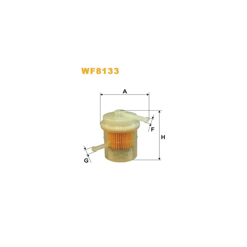 Filtre à carburant WIX FILTERS WF8133