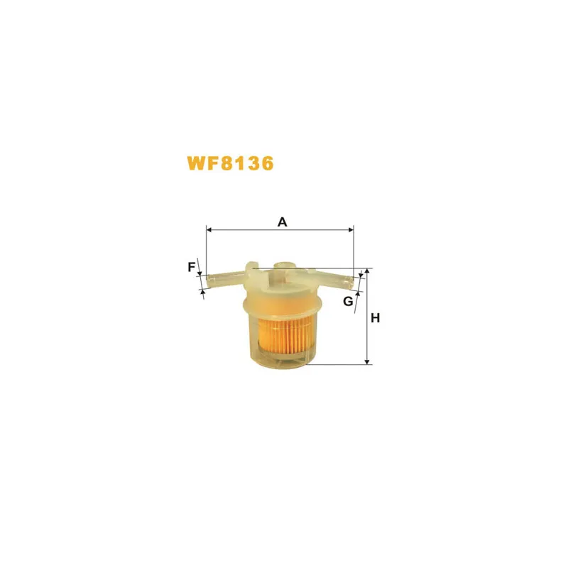 Filtre à carburant WIX FILTERS WF8136