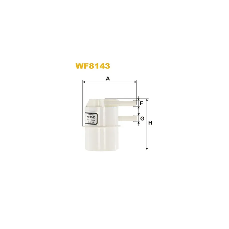 Filtre à carburant WIX FILTERS WF8143