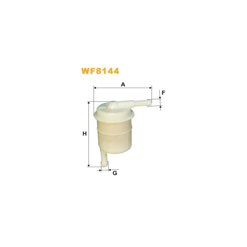 Filtre à carburant WIX FILTERS WF8144