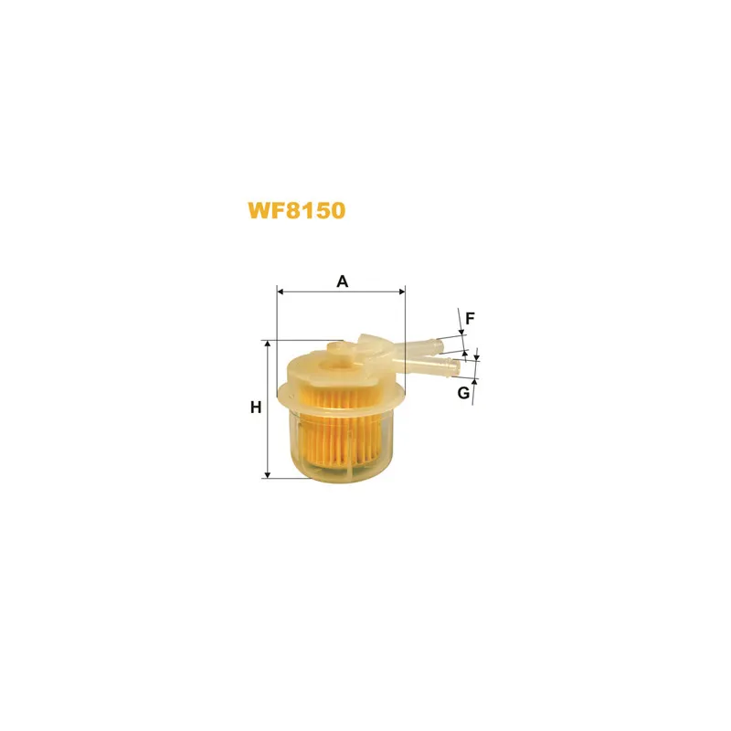 Filtre à carburant WIX FILTERS WF8150