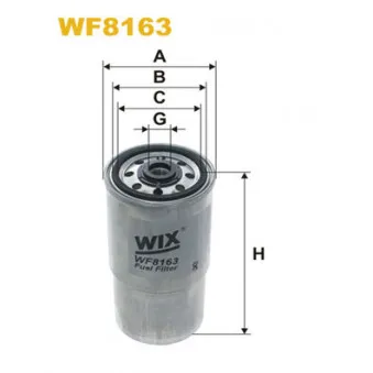 Filtre à carburant WIX FILTERS