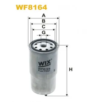 Filtre à carburant WIX FILTERS