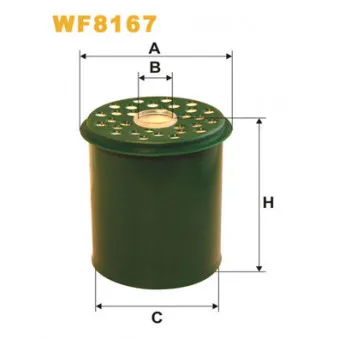 Filtre à carburant WIX FILTERS