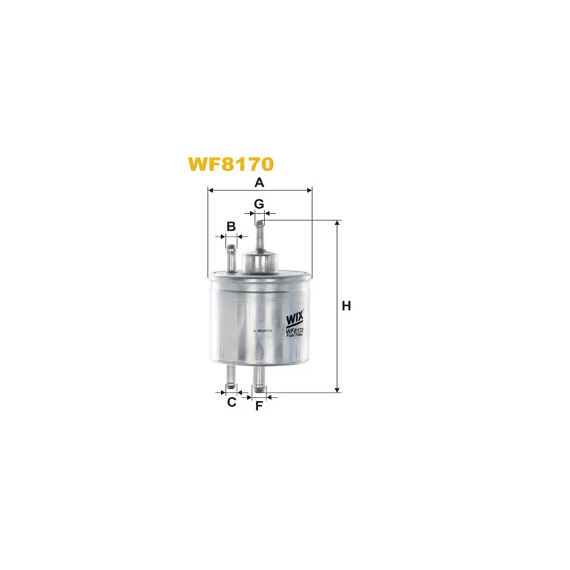 Filtre à carburant WIX FILTERS WF8170