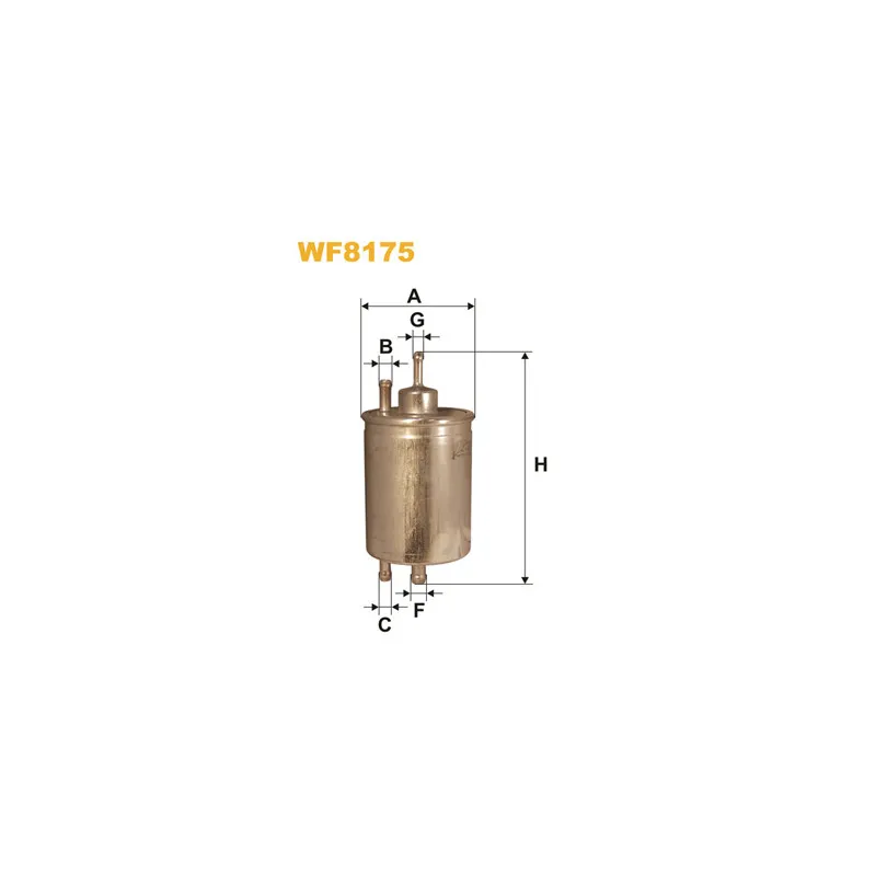 Filtre à carburant WIX FILTERS WF8175