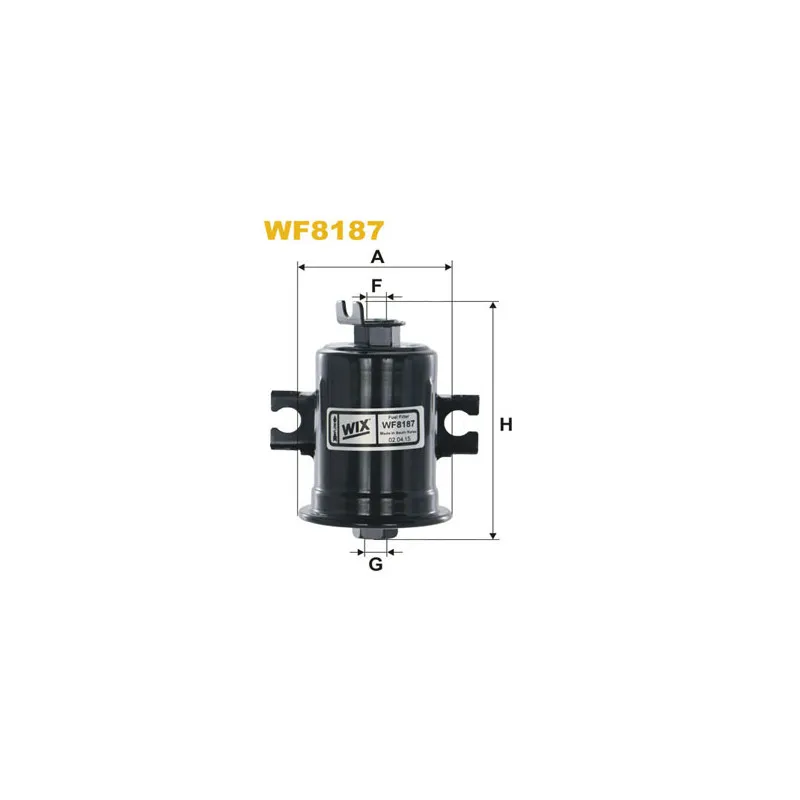 Filtre à carburant WIX FILTERS WF8187