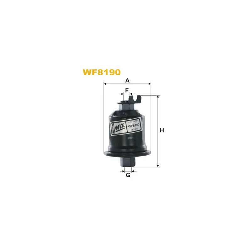 Filtre à carburant WIX FILTERS WF8190