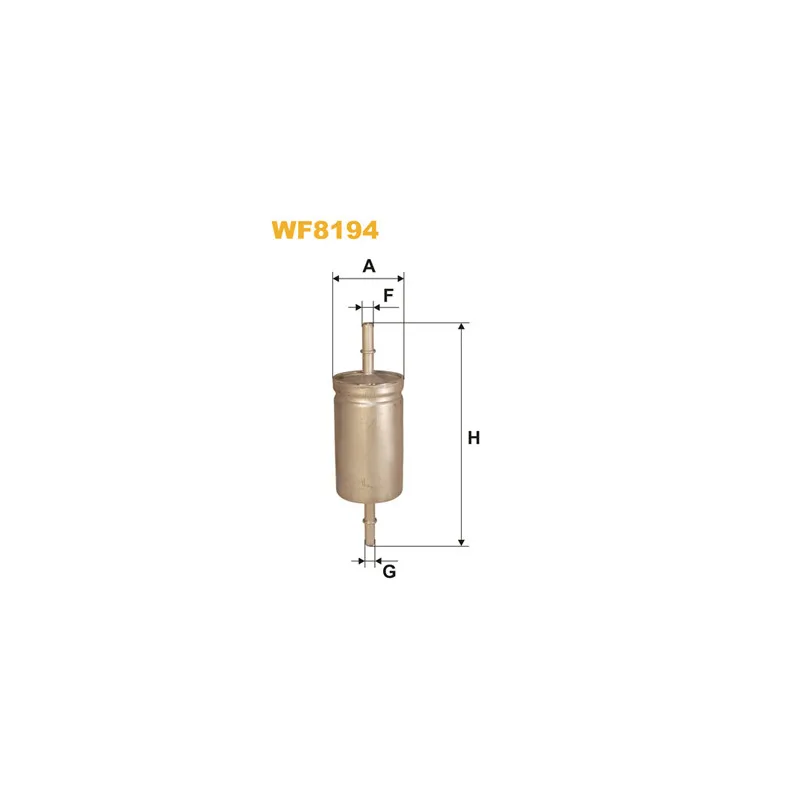 Filtre à carburant WIX FILTERS WF8194