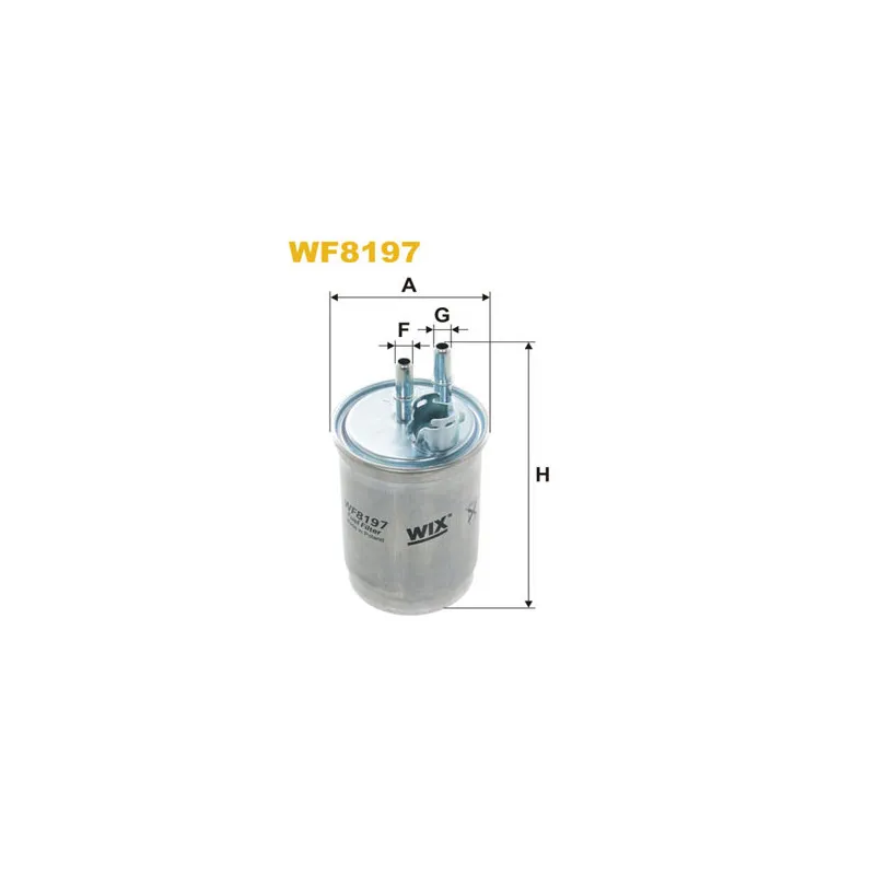 Filtre à carburant WIX FILTERS WF8197