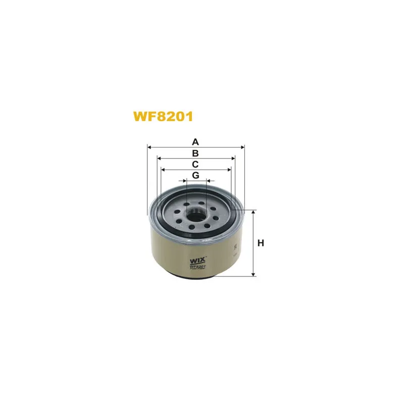 Filtre à carburant WIX FILTERS WF8201