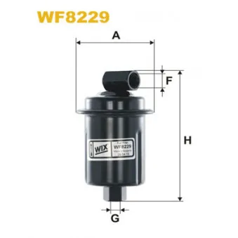 Filtre à carburant WIX FILTERS WF8229