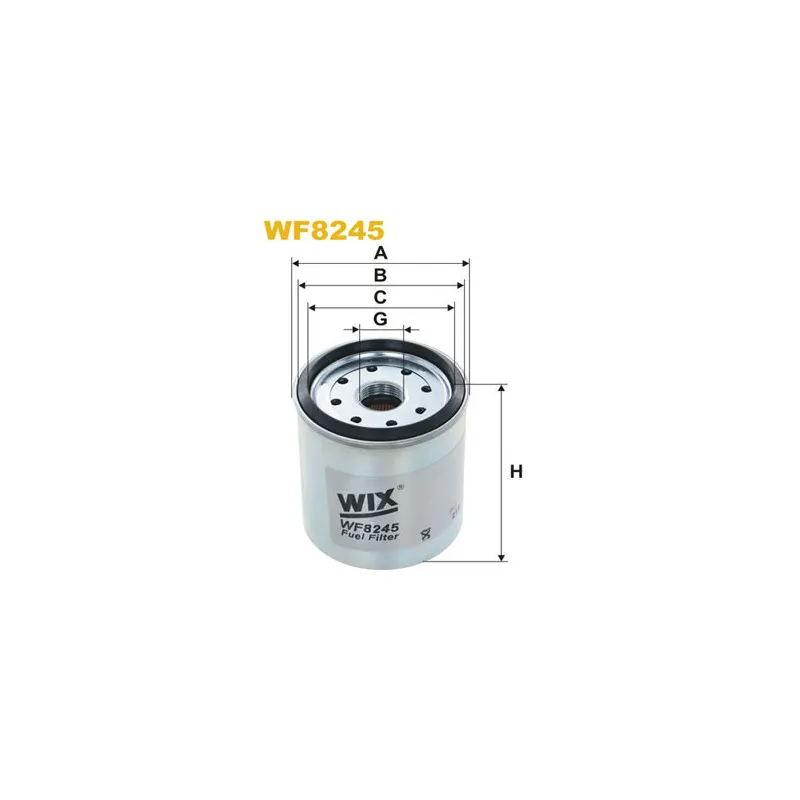 Filtre à carburant WIX FILTERS WF8245