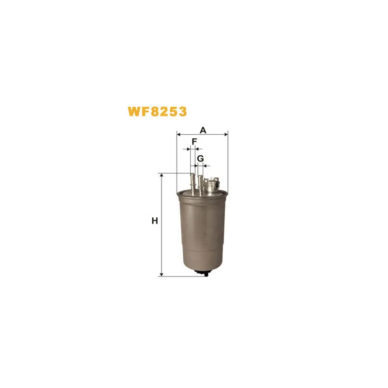 Filtre à carburant WIX FILTERS WF8253