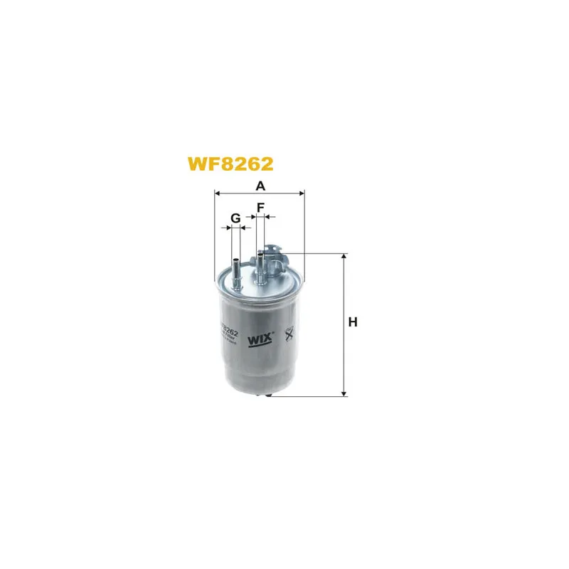 Filtre à carburant WIX FILTERS WF8262