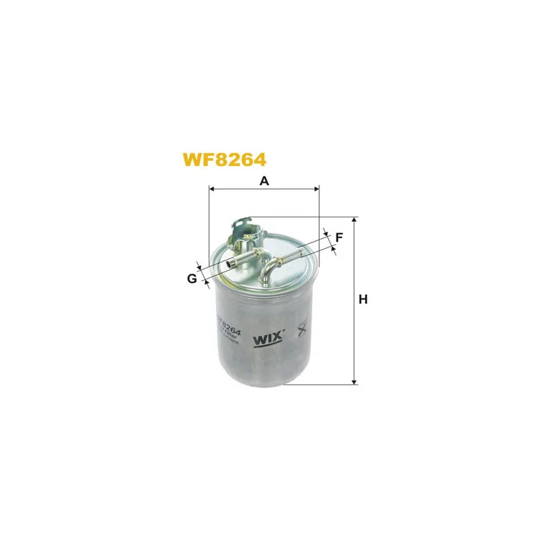 Filtre à carburant WIX FILTERS WF8264