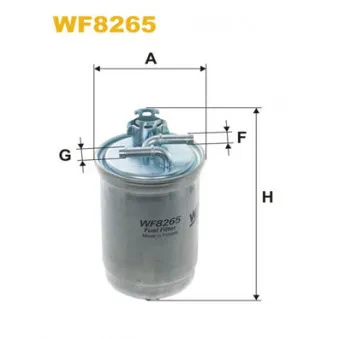 Filtre à carburant WIX FILTERS