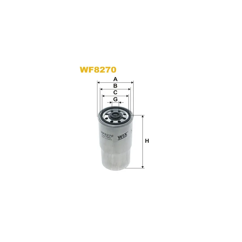 Filtre à carburant WIX FILTERS WF8270