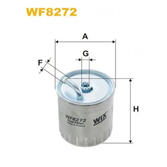 Filtre à carburant WIX FILTERS