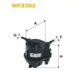Filtre à carburant WIX FILTERS WF8302 - Visuel 1
