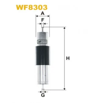 Filtre à carburant WIX FILTERS