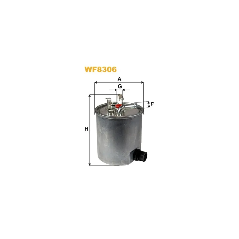 Filtre à carburant WIX FILTERS WF8306