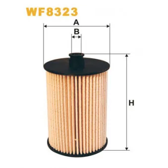 Filtre à carburant WIX FILTERS WF8323