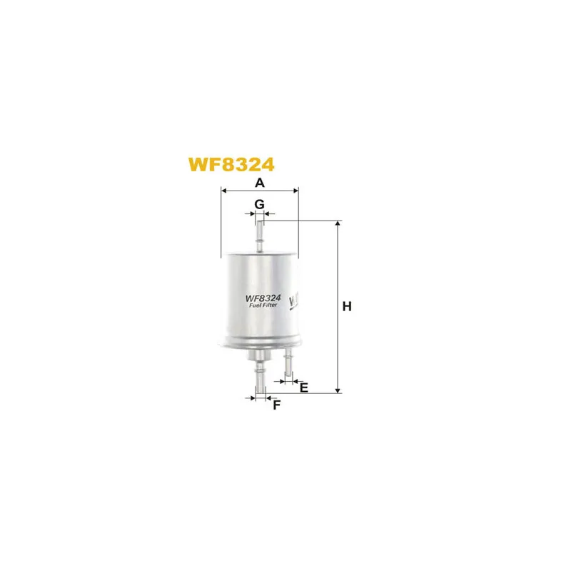 Filtre à carburant WIX FILTERS WF8324