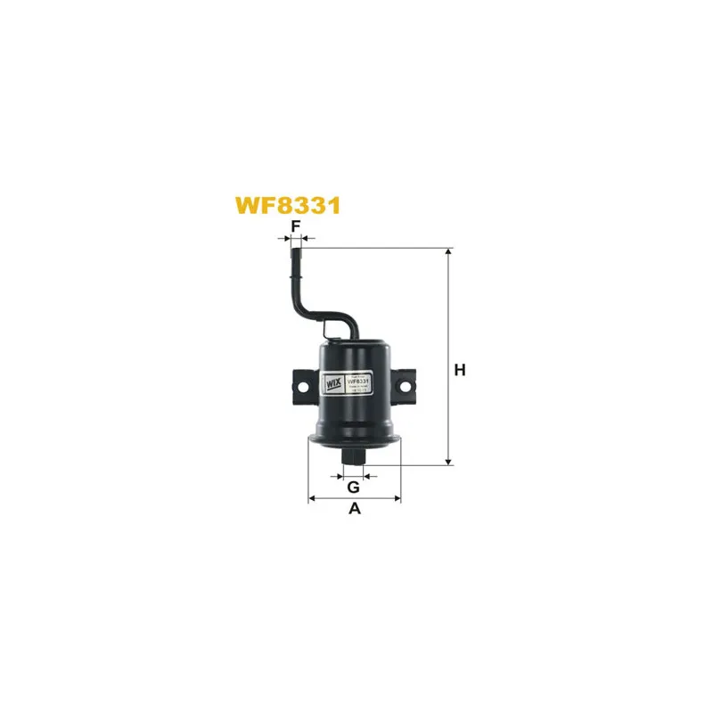 Filtre à carburant WIX FILTERS WF8331