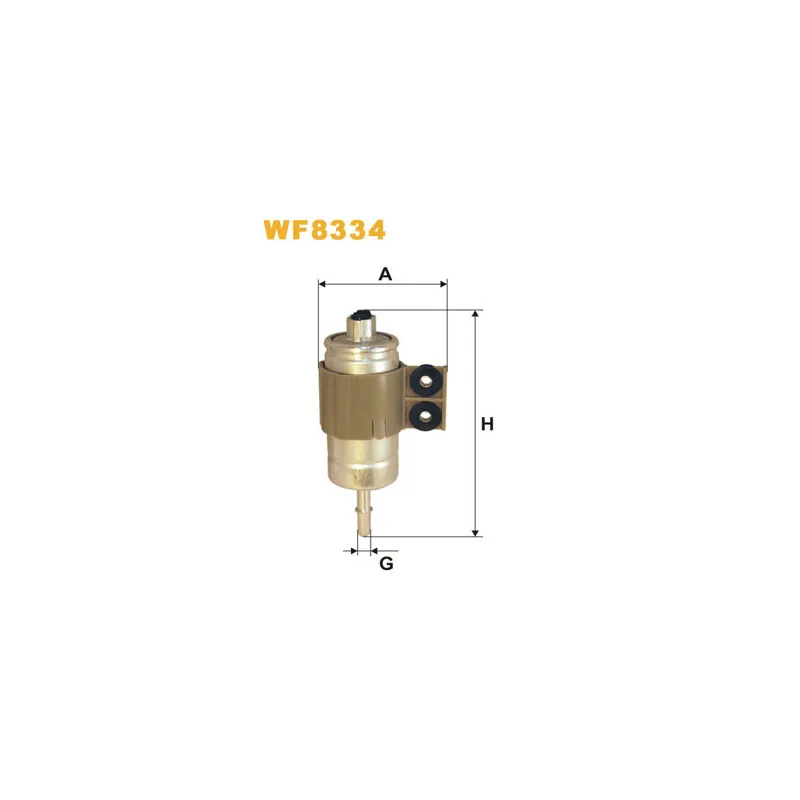 Filtre à carburant WIX FILTERS WF8334