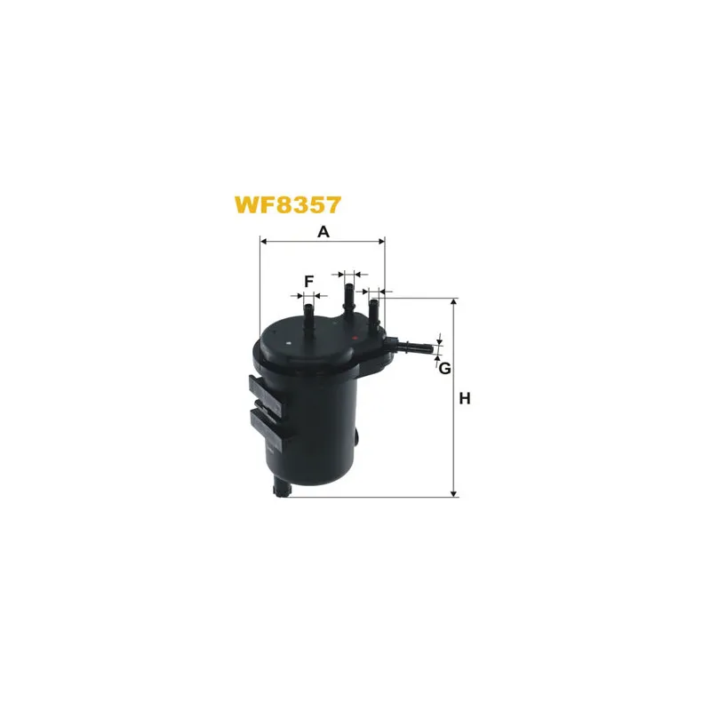 Filtre à carburant WIX FILTERS WF8357