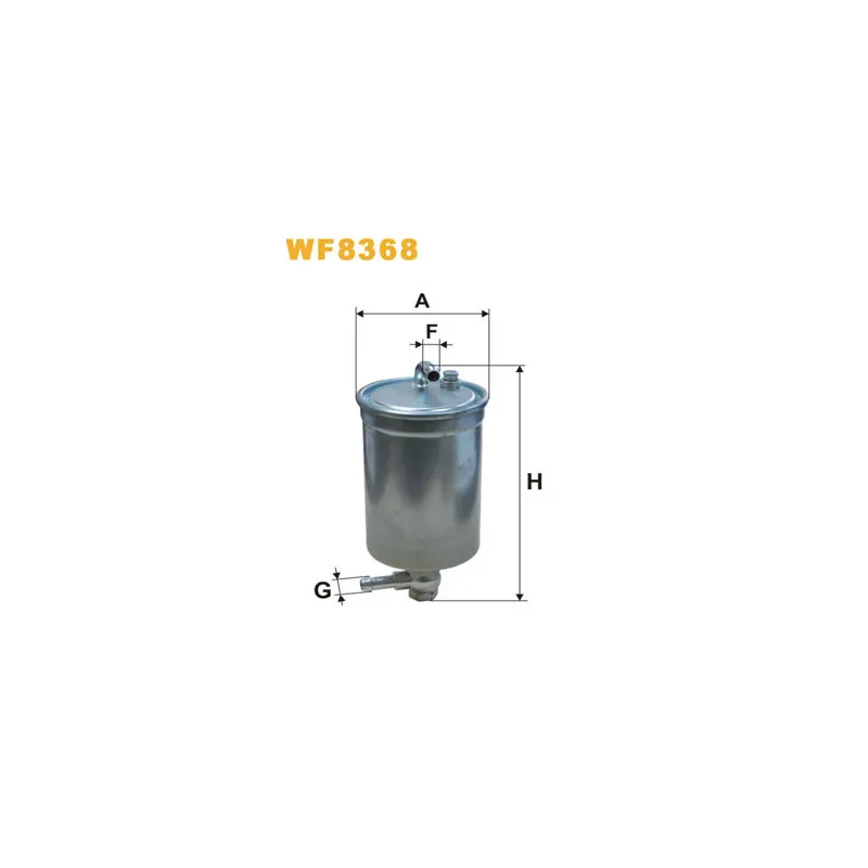 Filtre à carburant WIX FILTERS WF8368