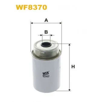 Filtre à carburant WIX FILTERS WF8370