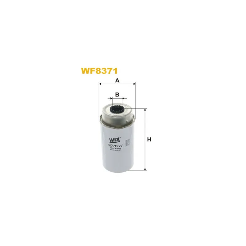 Filtre à carburant WIX FILTERS WF8371