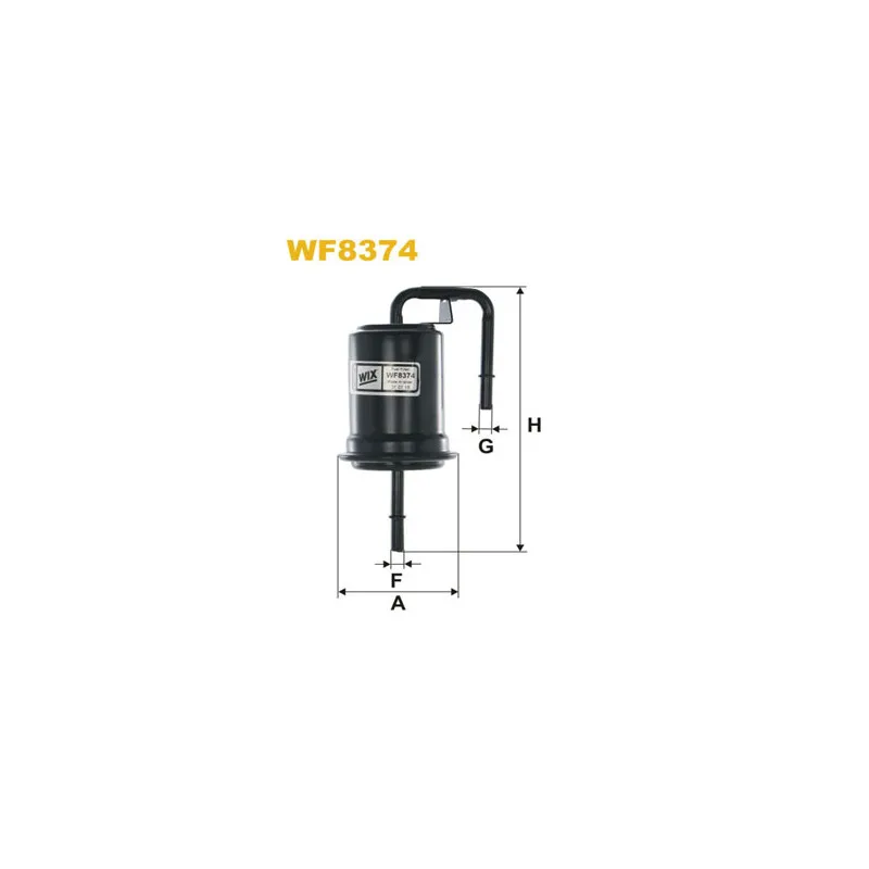 Filtre à carburant WIX FILTERS WF8374