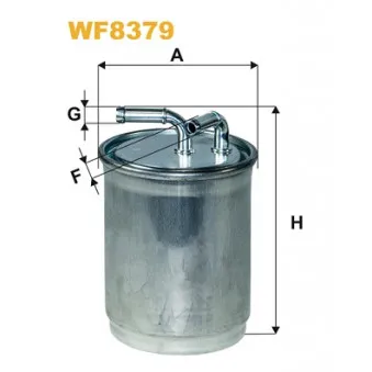 Filtre à carburant WIX FILTERS