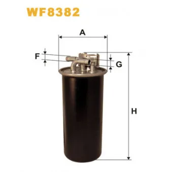Filtre à carburant WIX FILTERS
