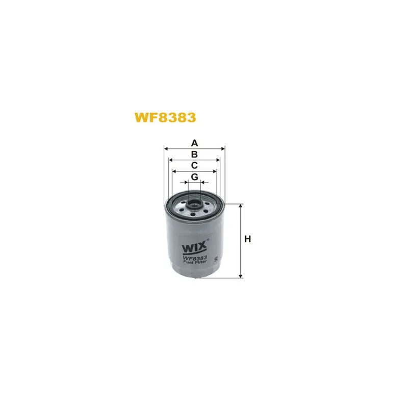 Filtre à carburant WIX FILTERS WF8383