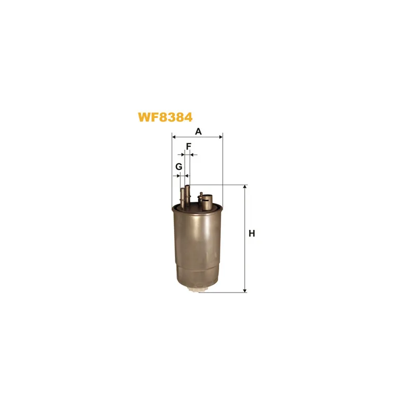 Filtre à carburant WIX FILTERS WF8384