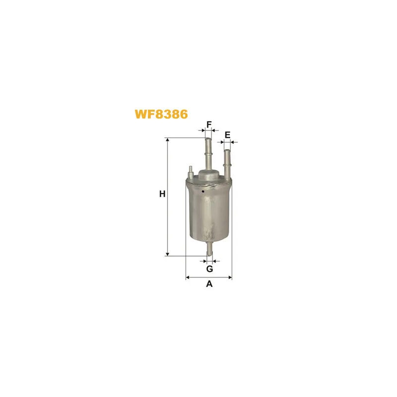 Filtre à carburant WIX FILTERS WF8386