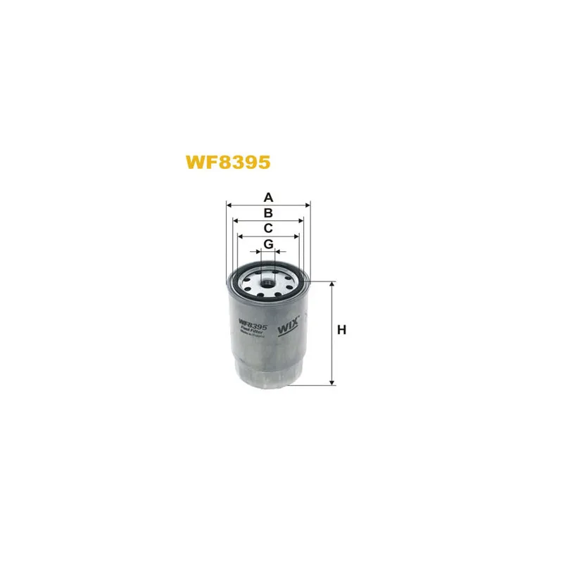 Filtre à carburant WIX FILTERS WF8395
