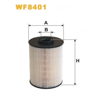Filtre à carburant WIX FILTERS